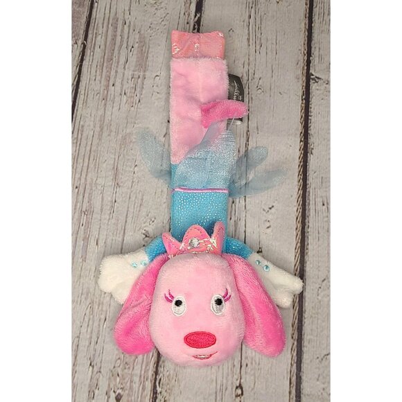 8" Hallmark Snappums Prancin' Pup Princess Plush Slap Bracelet Crown Tutu - Picture 1 of 2